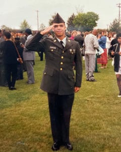 Rafael's Military Graduation